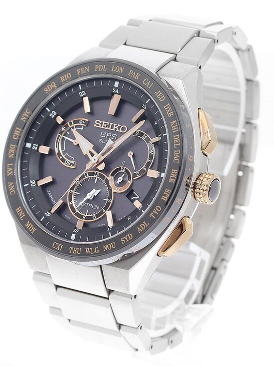 SEIKO Astron 8X53-0AV0-2/SBXB125 GPS black Dial Solar Powered Radio Men\'s_947100 main image 5
